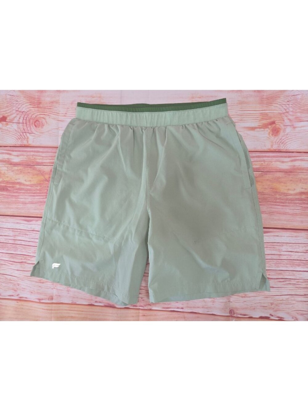Fabletics Men's Athletic Shorts in Sage Green